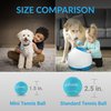 iFetch Mini Tennis Balls for Small and Medium Dogs, Toy Ball 5 Pack, Use Automatic Launcher Frenzy Brain Game, Blue, 1.5 Inch Diameter