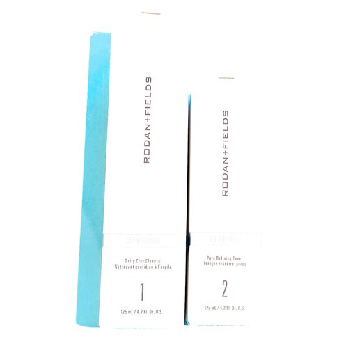 Rodan and Fields Daily Cleansing Mask and Pore Minimizing Toner Bundle