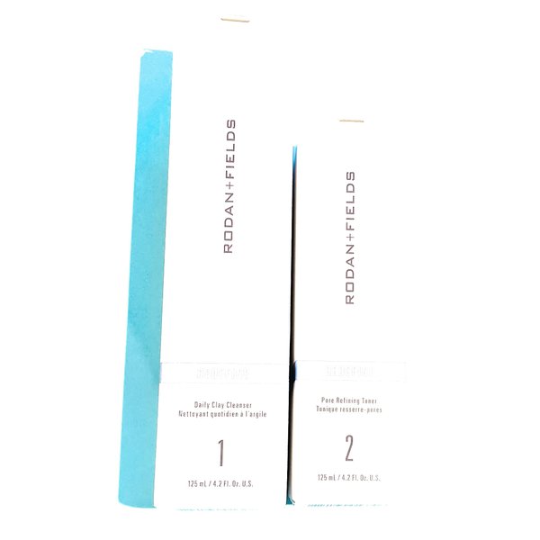 Rodan and Fields Daily Cleansing Mask and Pore Minimizing Toner Bundle
