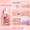 Gellen Nail Glue Remover, 60ML Nail Glue Remover for Press On Nails, Easy Remove Solid Nail Glue Gel On Fake Nail Tips, Not for Gel-base Glue or Gel Nail Polish
