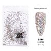 2880Pcs SS4 1.5mm Crystals AB Nail Rhinestones Round Flatback Nail Art Glass Gems Beads Stones for Nails Decoration Jewels Accessories Crafts Eye Makeup Clothes Shoes (2880Pcs SS4)