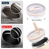 2 PCS 30oz Tumbler Lids with Flip Straw - Reusable, Spill-Proof, Leak-Proof Replacement Lid for stainless steel Tumblers"(white cream)