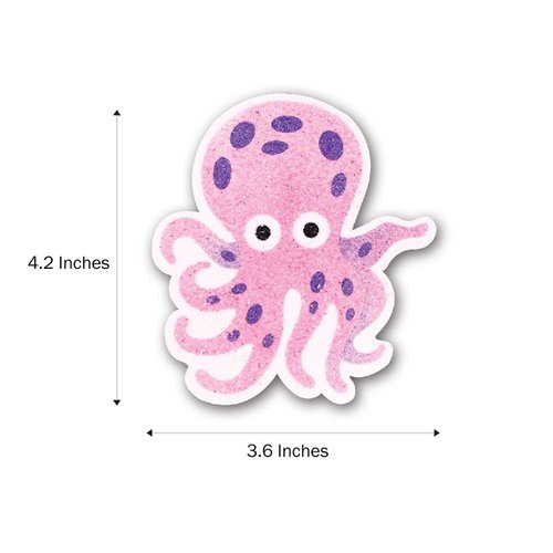 VHALE Peel and Stick Magnetic Sand Art Board, 5 MDF Sand Art Sets with Non Scratch Magnets, Peel, Sprinkle and Stick Designs, 12 Sand Colors, Fridge Decor, Kids Party Favors (Sea Life)