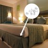 KUUQA 200 Pieces Twist Pins Clear Heads Bed Skirt Pins for Slipcovers and Bedskirts Decoration