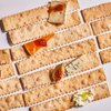 Rustic Bakery Handmade Sourdough Flatbread - Olive Oil & Sel Gris - Sea Salt Charcuterie Crackers - Artisan Crackers for Cheese Platter or Snacking - Made in California - Pack of 4-6 Oz Trays