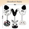 Car Seat Toys For Babies 0-6 Months,Hanging Rattle Toys for Crib Mobile, Baby Spiral Hanging Stroller Black And White High Contrast Baby Toys For Newborn 0 3 6 9 12 Months Baby Boys Girls (Zebra)