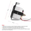 2" 52mm Water Temp Gauge 40-120 Celsius /100-250 Fahrenheit Pointer Auto Water Temp Temperature Gauge White Led Car Meter with Sensor