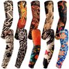 Aresvns Extended Version Tattoo Sleeves for Bicker,Slip On Tattoo Sleeves 10PCS Arm Sleeves Kit Halloween Tattoo Sleeves Cover for Stretchable Cosplay Christmas Gift