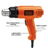 BLACK+DECKER Heat Gun, Corded, Dual Heat Settings up to 1000 Degrees, 1350 Watt (HG1300)