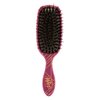 Wet Brush Shine Enhancer Paddle Brush, Sangria - Hair Detangler Brush with Ultra Soft Bristles, Infused With Natural Argan Oil, Shiny Detangle & Smooth Hair, Wet or Dry, For All Hair Types