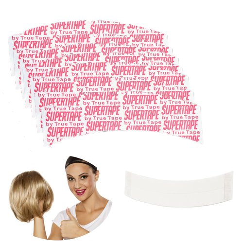 50pcs Double Side Wig Tapes for Lace Wigs, Invisible Lace Front Wig Tape Waterproof Lace Tape for Wigs Lace Front Wig Tape Strips Wig Lace Tape for Wigs Toupees Hairpiece and Hair Extension.
