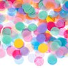 Outus 1 Inch Multicolor Round Tissue Confetti, 10000 Pieces