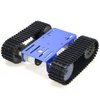 Premium Intelligent 2WD Tank Robot Chassis Platform with 2PCS DC Motors & Plastic Track, RC STEAM Science Kit Compatible with PS2, WiFi, Bluetooth for School Scientific Education, Robotic Competition