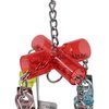 Bonka Bird Toys 1929 Small Clacker Stainless Steel Acrylic Colorful Pacifier Parrot Parrotlet Beak
