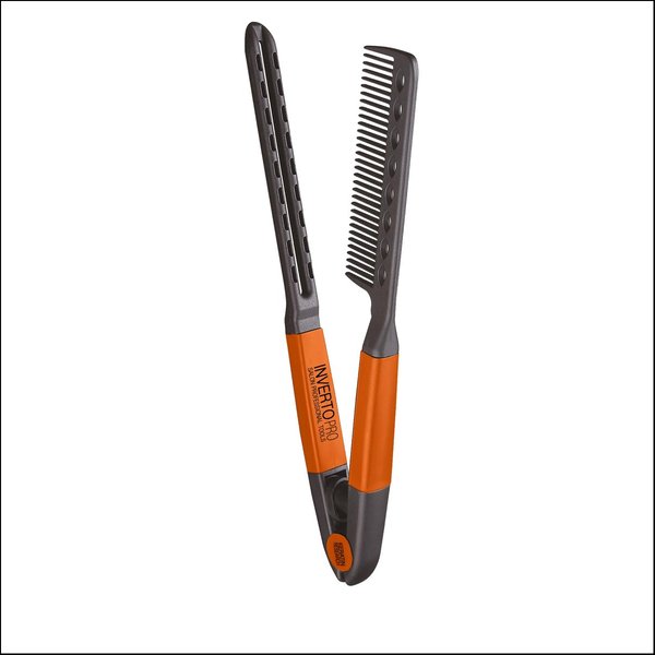 Straightening Easy Comb High Heat resistant for Brazilian Keratin Hair Treatment and Straightening Spring Action for Speedy flat ironing