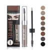 MAEPEOR Waterproof Eyebrow Gel 8 Colors Full-pigmented Long Lasting Liquid Brow Gel for Fuller & Defined Looking (#02 Cool Blonde)