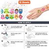 101 PCS Owl Night Birds Temporary Tattoos Themed Birthday Party Decorations Favors Supplies Decor Cute Wisdom Kawaii Intelligent Tattoo Stickers Gifts For Game Boys Girls Classroom School Prizes