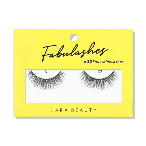KARA BEAUTY FABULASHES 3D Faux Mink False Eyelashes - Style A102