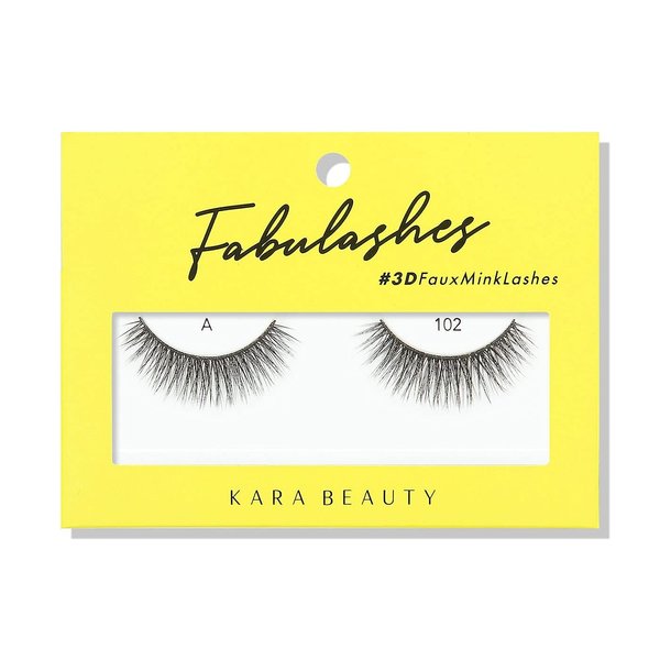 KARA BEAUTY FABULASHES 3D Faux Mink False Eyelashes - Style A102