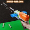 BABELONG Outdoor Flying Disc Toy Shooting Game Set, Flying Disc Electronic Launcher Toy Shooting Games,Suitable Outside Activities Chasing Toy Birthday Party, for Kids Boys 3-12 Years