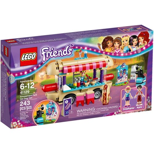 LEGO 41129 Friends Amusement Park Hot Dog Van Construction Set - Multi-Coloured