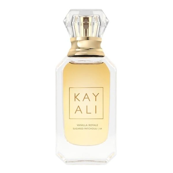Kayali By Huda Beauty Vanilla Royale Sugared Patchouli | 64 Limited Edition Eau De Parfum TRAVEL SIZE (10 ml / 0.34 fl oz)