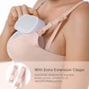 Momcozy Nursing Bras for Breastfeeding, YN21 Seamless Ultra Comfort Maternity Bra, Natural Shape, Pregnancy Sleep Bralette