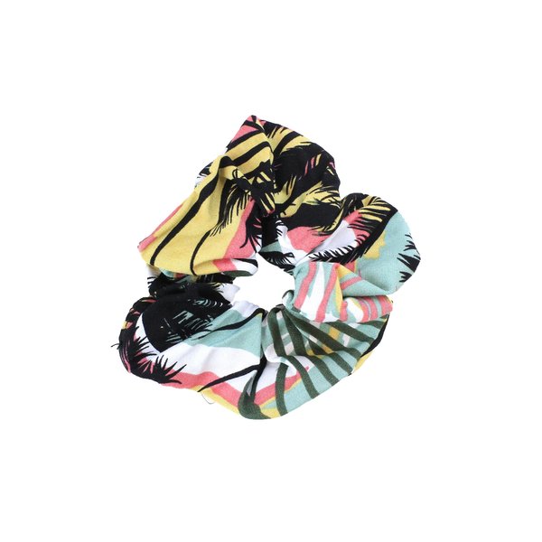 Hawaii Hangover Hair Tie Scrunchies in Sunset Neon Pastel 1 Pack