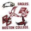 Boston College Sticker Eagles BC Stickers Vinyl Decals Laptop Water Bottle Car Scrapbook T2 (Type 2)