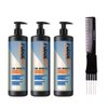 yper Fudge Cool Brunette Blue-Toning Conditioner (33.8 oz) with Teasing Comb Pack of 3