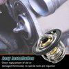 HIMARKLIF Engine Coolant Thermostat with Gasket Compatible with Honda Accord Civic City CRV Acura Cl El Integra Legend Replace#: 19301-PAA-306 19301-PLC-315