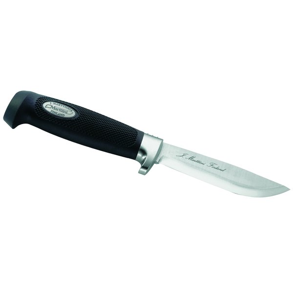 Marttiini Knives 14" Stainless Steel Skinner Fixed Blade Knife with Black Kraton Handle