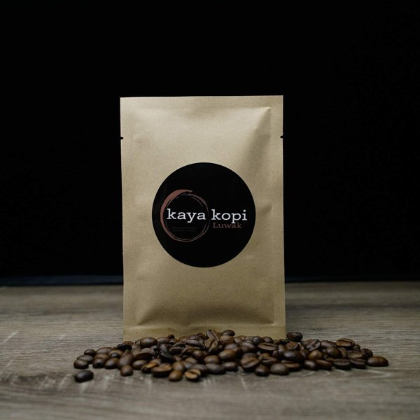 Premium Kopi Luwak From Indonesia Wild Palm Civets Arabica Coffee Beans (Kopi Luwak Light Roast, 3.52 Ounce (Pack of 1))