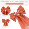 3 Colors Giant Hair Bows for Women, 15inch Double Layers Big Bow Clips French Barrette Hair Accessories for Women Girl Party Valentine's Day Wedding Birthday Vacation