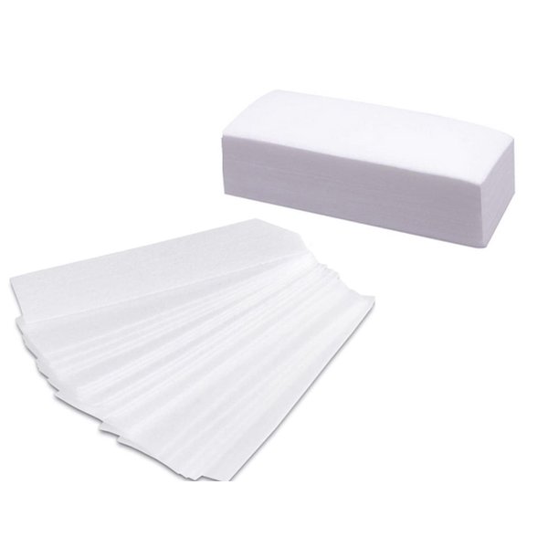 Manskala 200PCS Non-Woven Waxing Strips, Wax Strips Hair Removal for Women,White