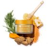 TUMERI Turmeric Clay Mask for Facial Skin Care – Turmeric with Vitamin C Clay Mask with Manuka Honey – Facial Mask for Dark Spots, Scarring and Cleansing – 2 oz with Face Mask Brush Applicator
