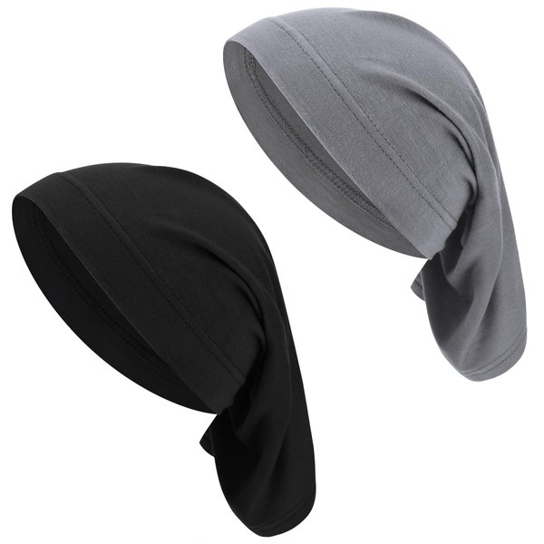 WLLHYF Spandex Dreadlocks Bands Unisex Tube Cap Elastic Long Hair Dreads Head Wraps Wide Headband Soft Braids Sleeping Cap Locks Headbands Accessories for Women Men