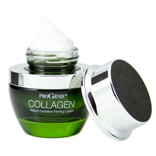 ProGenix Collagen Cream Facial Moisturizer Multi-Lift Plumping Collagen Firms & Smooths Fine Lines, Sagging Skin, & Wrinkles. Anti-Wrinkle Skin Care Face Lotion W/Hyaluronic Acid, 1 Oz