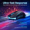 WEEMSBOX Wired Gaming Mouse [Breathing RGB LED] [Plug Play] High-Precision Adjustable 7200 DPI, 7 Programmable Buttons, Ergonomic Computer USB Mice for Windows/PC/Mac/Laptop Gamer