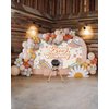 Avezano Groovy Birthday Backdrop Banner Retro Hippie Boho Girl Birthday Party Decorations Daisy Groovy Bday Photography Background Wall Decor (70.8x43.3 inch)