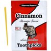 Hot Cinnamon Flavored Toothpicks (Flat Shape) 100ct