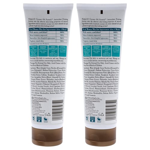 Palmers Coconut Oil Anti-Oxidant Firming Lotion Body Lotion Unisex 8.5 oz Pack of 2