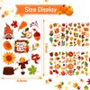 Fall Stickers, SEPGLITTER 40 Sheets Thanksgiving Stickers Maple Leaf Stickers Autumn Stickers for Kids Thanksgiving Party Supplies for Fall Thanksgiving Theme Party Classroom Decor Supplies