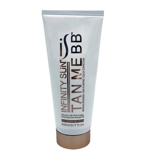 Infinity Sun, Tan Me BB, Self-Tanning BB Cream, Gradual Bronzing, Self-Tanning Lotion for Body, Natural Ingredients Sunless Tanning Lotion, Self Tanner Lotion for Fake Tan & TAN EXTENDER 7 Oz