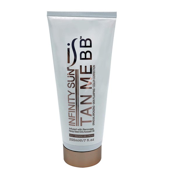 Infinity Sun, Tan Me BB, Self-Tanning BB Cream, Gradual Bronzing, Self-Tanning Lotion for Body, Natural Ingredients Sunless Tanning Lotion, Self Tanner Lotion for Fake Tan & TAN EXTENDER 7 Oz