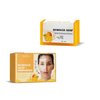 Ginaday Turmeric Soap Bar, Natural Lemon Turmeric Deep Cleansing Face & Body, Turmeric Face Wash Reduces Acne & Cleanses Skin.(1Pcs)