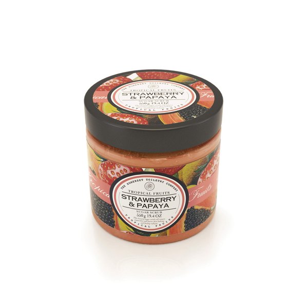 Tropical Fruits Strawberry & Papaya Sugar Scrub 550g