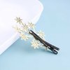 Erimberate Bohemian Star Hair Clip Crystal Hair Barrette Gold Star Duckbill Clips Rhinestone Headwear Decorative Hair Accessories Jewelry for Women and Girls Gifts