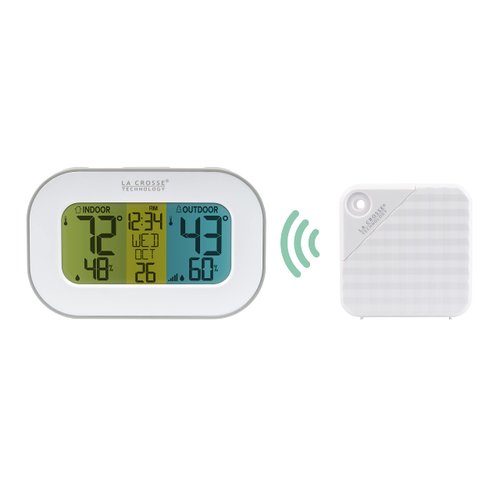 La Crosse Technology 308-148 Wireless Temperature Station with Tri-Color LCD