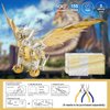 Piececool 3D Metal Puzzles for Adults, Glorystrom Dragon 3D Metal Model Kits, Brain Teaser Puzzles DIY Assembling Crafts for Stress Relief, Great Birthday Gift